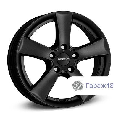 Dezent TX R16 / 6.5J PCD 4x100 ET 40 ЦО 60.1 Литые Черный матовый